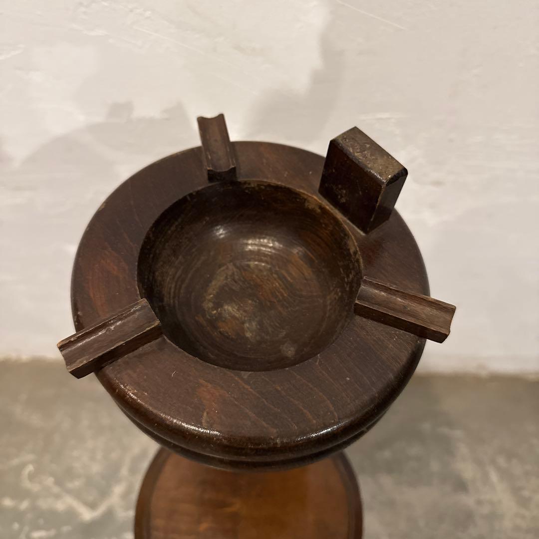 年末年始saleヴィンテージ　ウッドスタンド灰皿