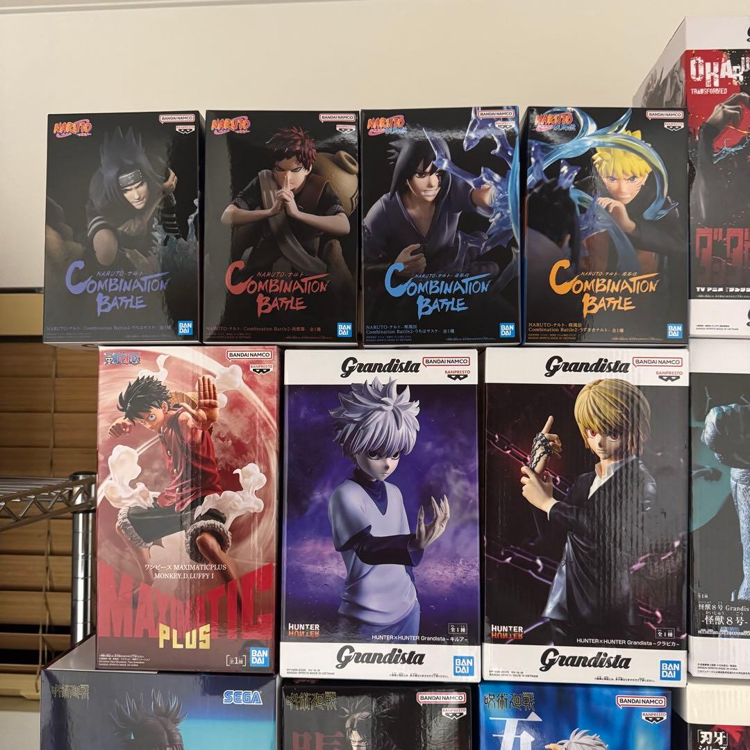 ワンピース/呪術/ナルト/キングダム/他 プライズフィギュア22体まとめ