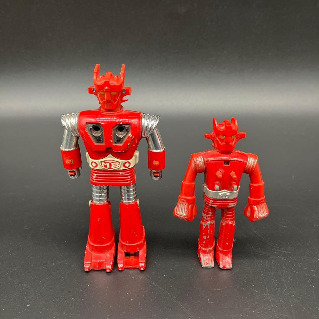 スーパーロボット 当時物 マッハバロン 合金トイ ポピー 日本製 昭和