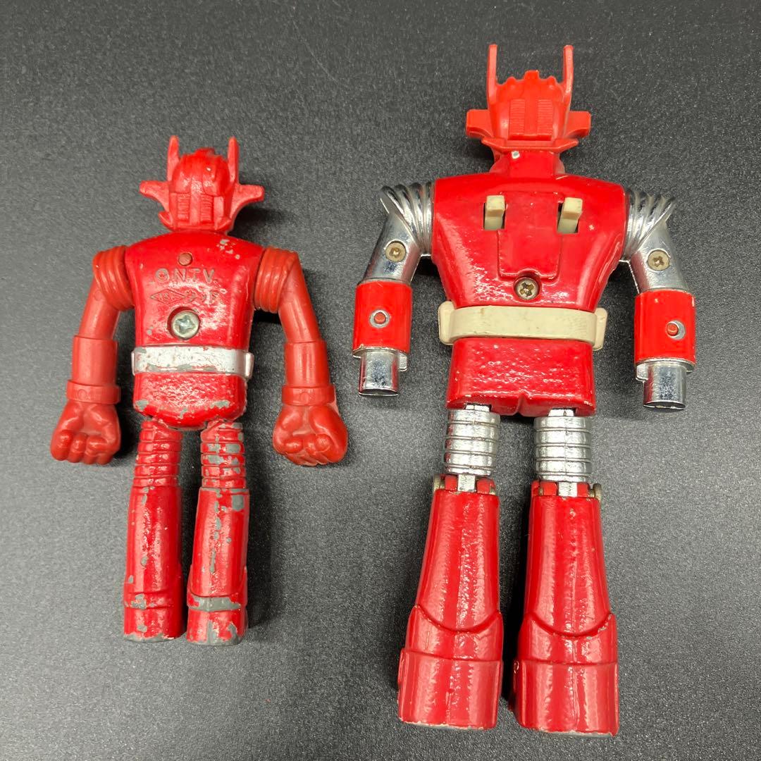 スーパーロボット 当時物 マッハバロン 合金トイ ポピー 日本製 昭和