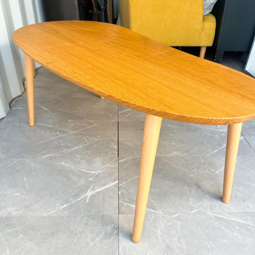 取付無料！飛騨産業 キツツキ ネストテーブル キノエ 天然木センターテーブル✨