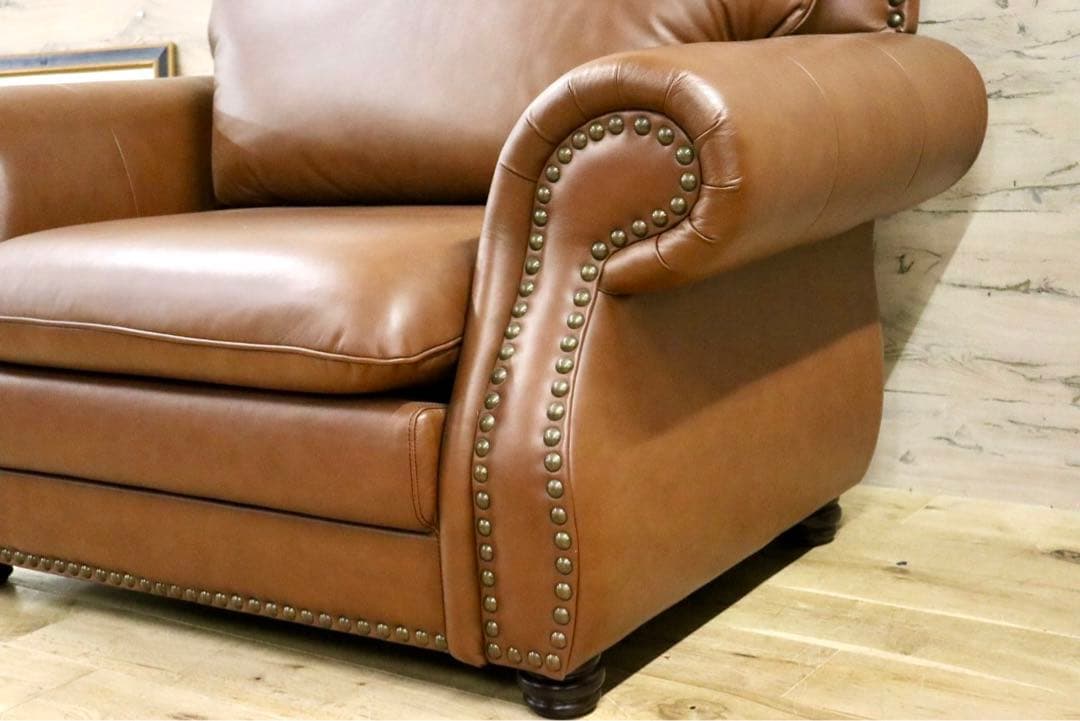 GMGN300C○英国 アンティーク調 エドワード 1人掛けソファ シングル