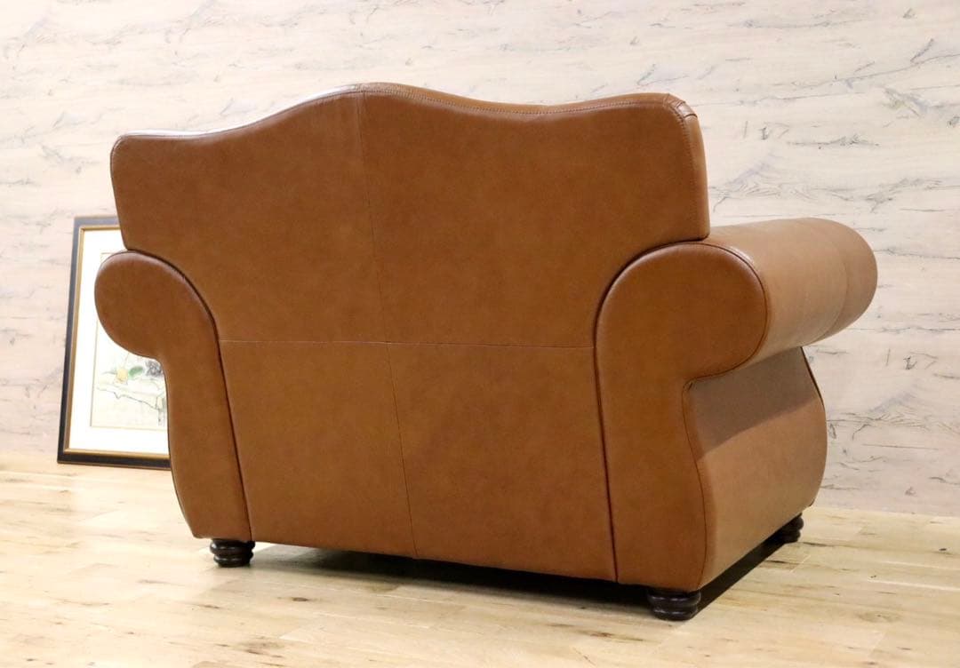 GMGN300C○英国 アンティーク調 エドワード 1人掛けソファ シングル