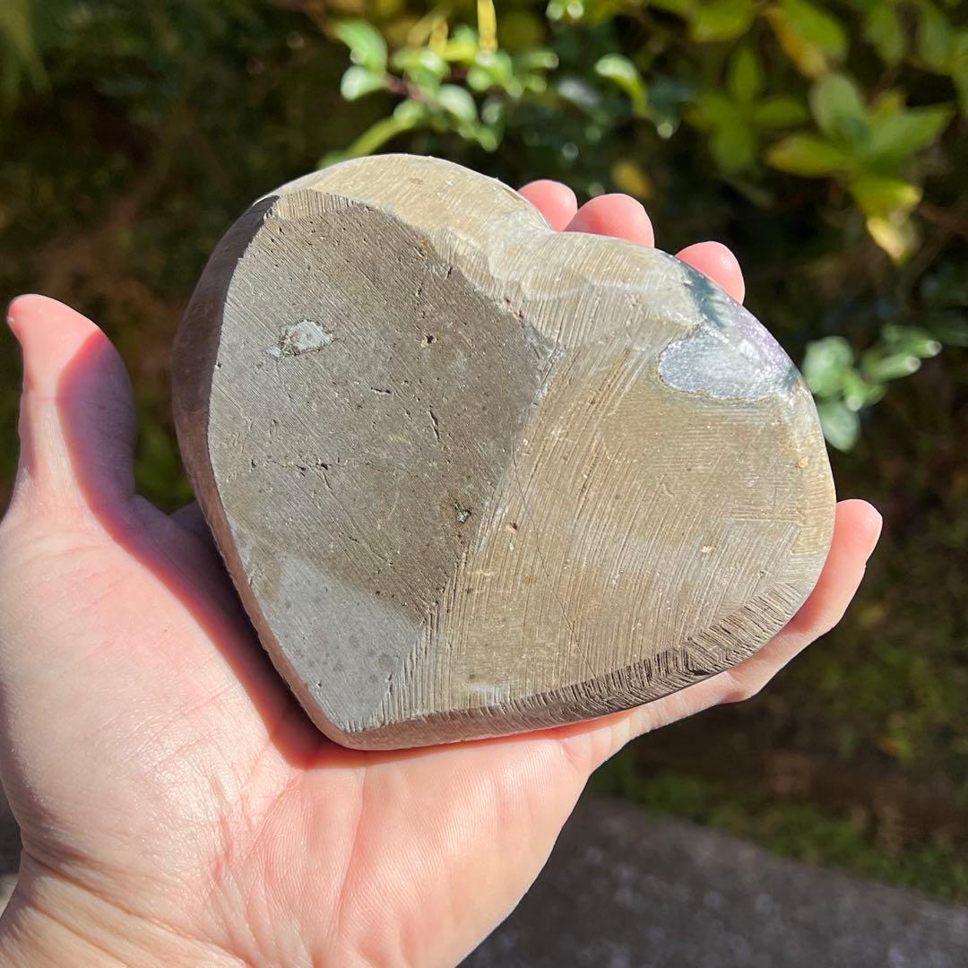 トップクオリティ　ウルグアイ産　アメジストクラスター　ハート型　アメジスト　6