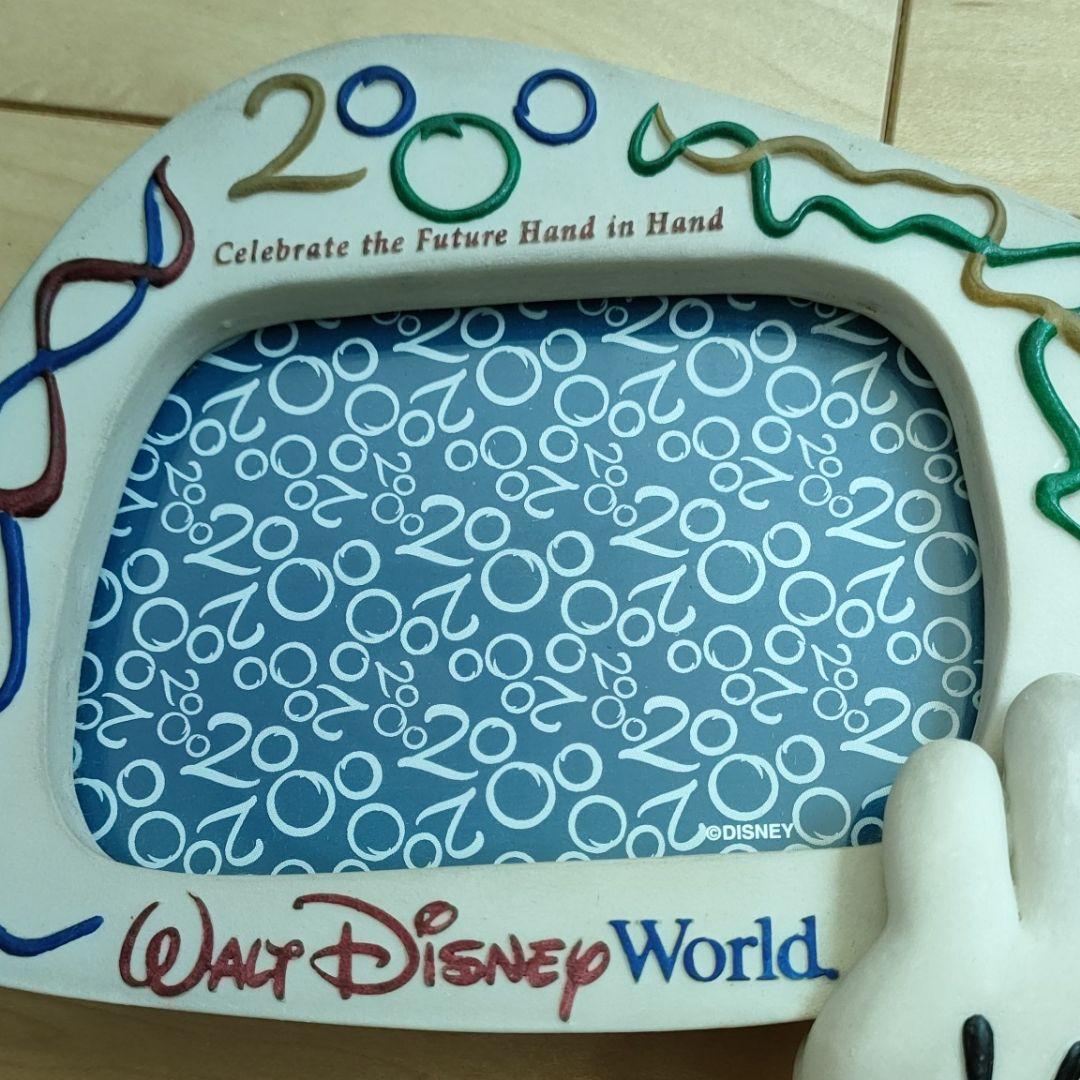 ディズニーワールド　フォトフレーム　2000年　ミレニアム　希少