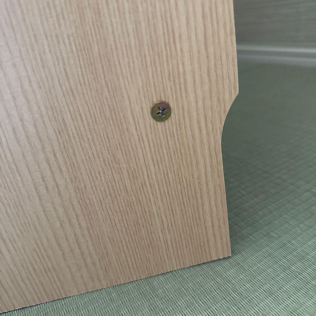 美品　ベルメゾン　本棚　ブックシェルフ ホワイト/ナチュラル