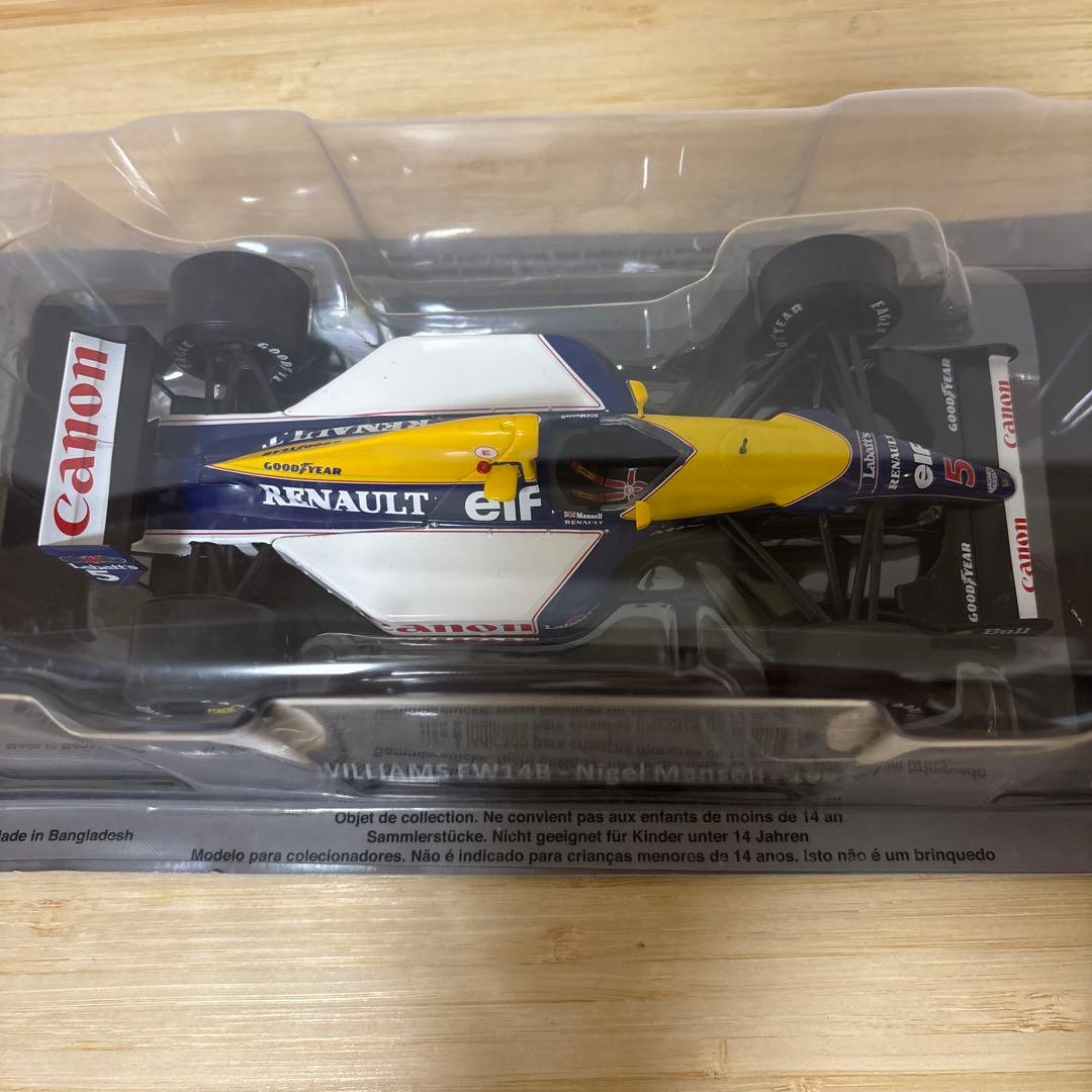 ビッグスケールF1コレクション 32号ウィリアムズFW14Bナイジェル