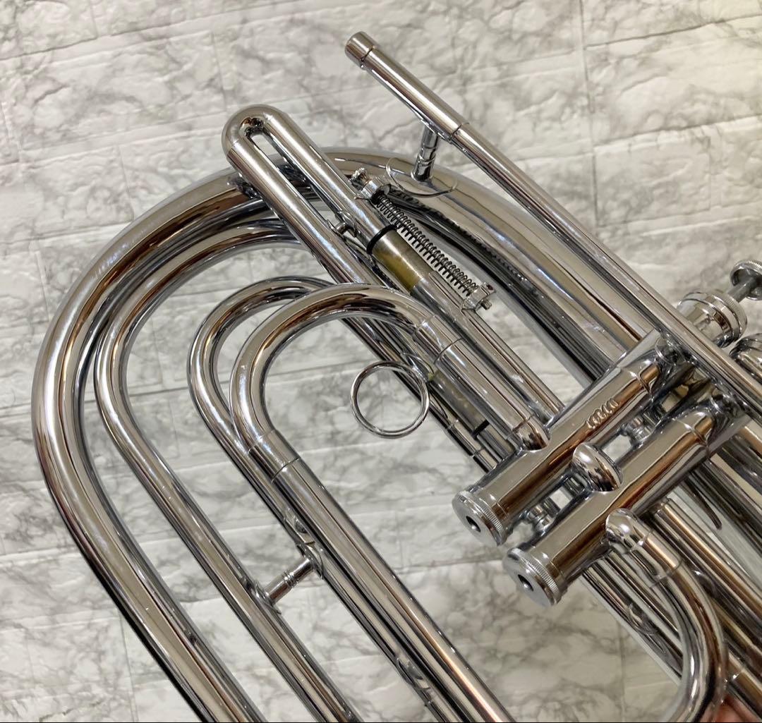 動確済 美品】DEG Dynasty ビューグル フレンチホルン 2ピス G菅