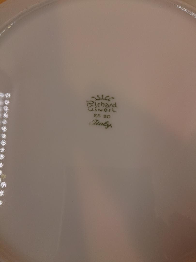 ジノリプレート ６枚組