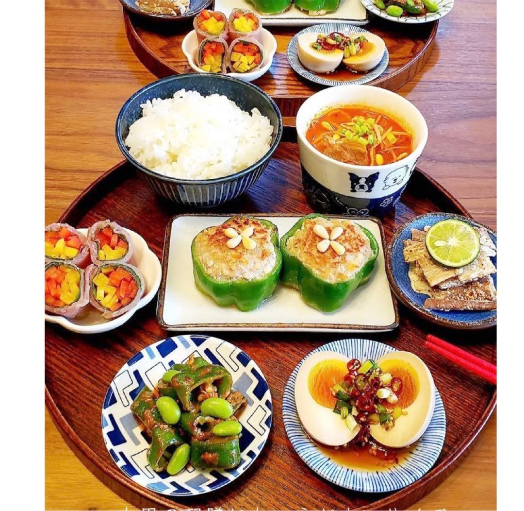 丸型　お盆　6枚セット