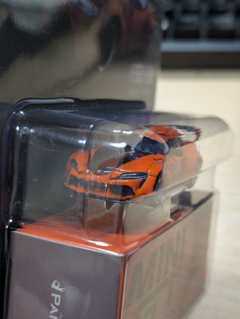 MINI GT Pandem Toyota GR Supra オレンジ