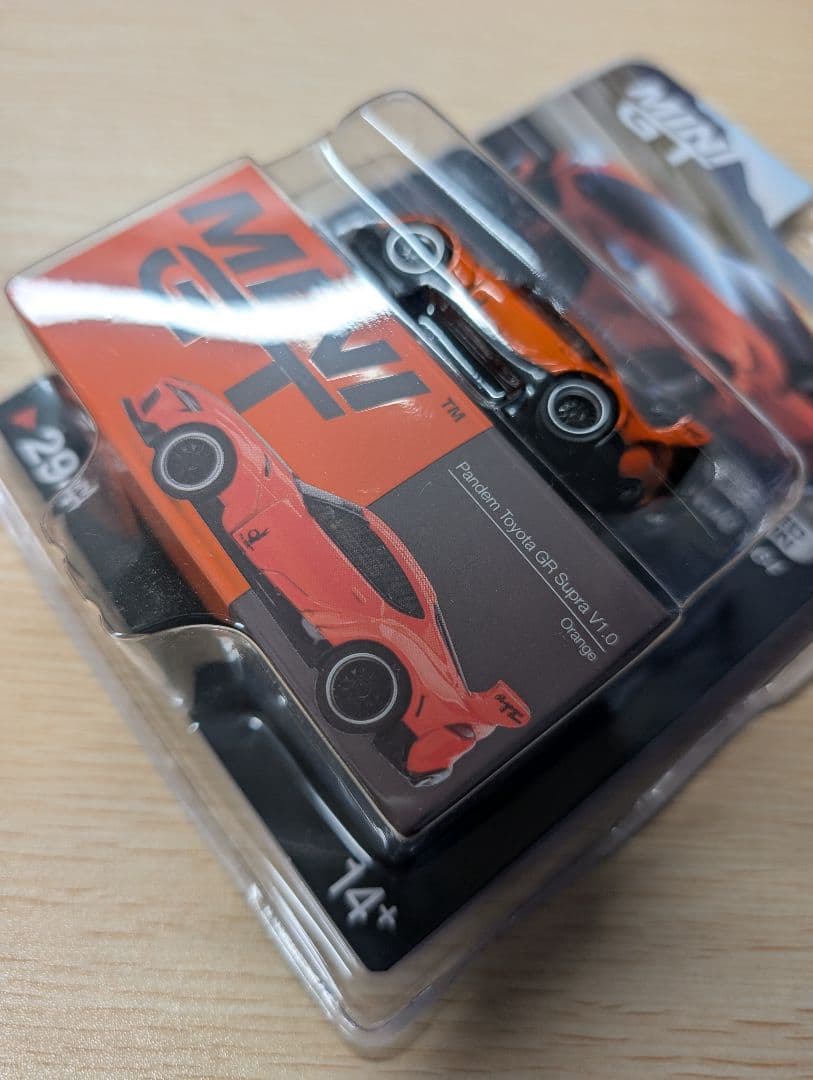 MINI GT Pandem Toyota GR Supra オレンジ