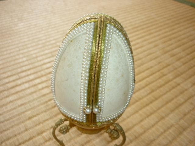 希少 美品 1960年代後半◆米国ディズニーランド エッグ型（卵型） オルゴール