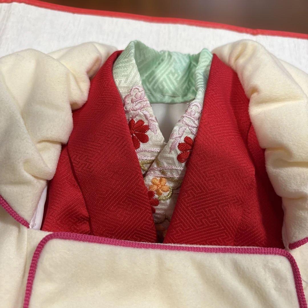 七五三　産着　三歳正絹着物　長襦袢六点セット　美品　乙葉