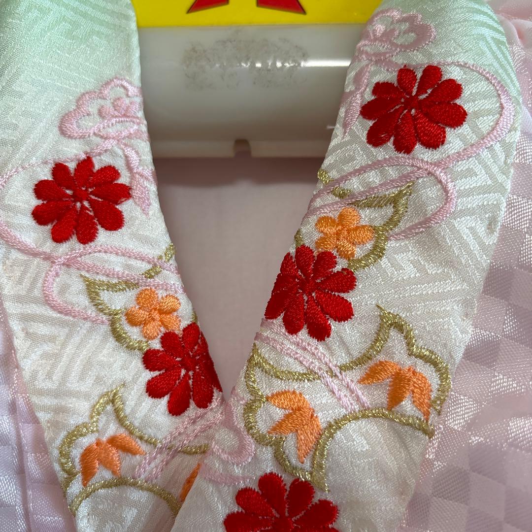 七五三　産着　三歳正絹着物　長襦袢六点セット　美品　乙葉