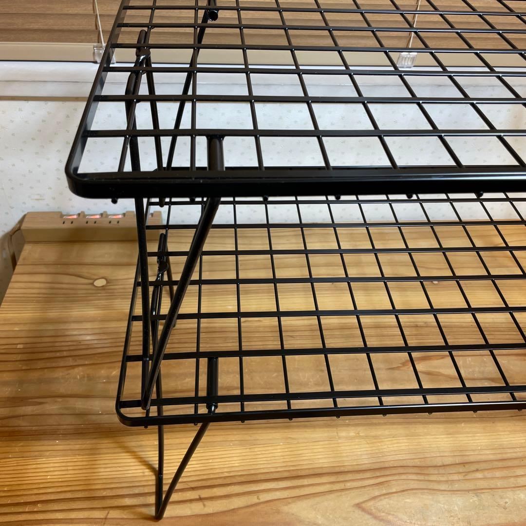 ユニフレーム フィールドラック 黒 2個セット