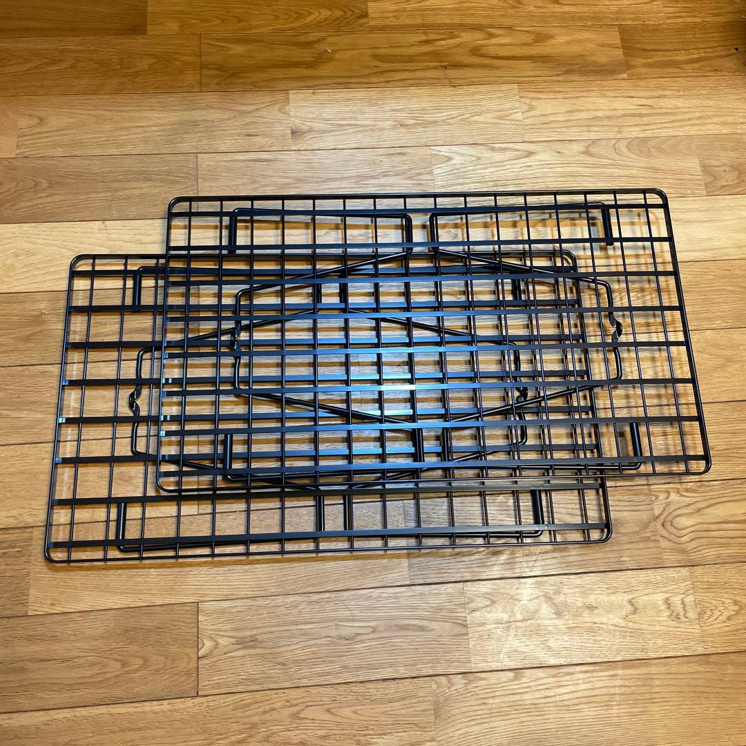 ユニフレーム フィールドラック 黒 2個セット