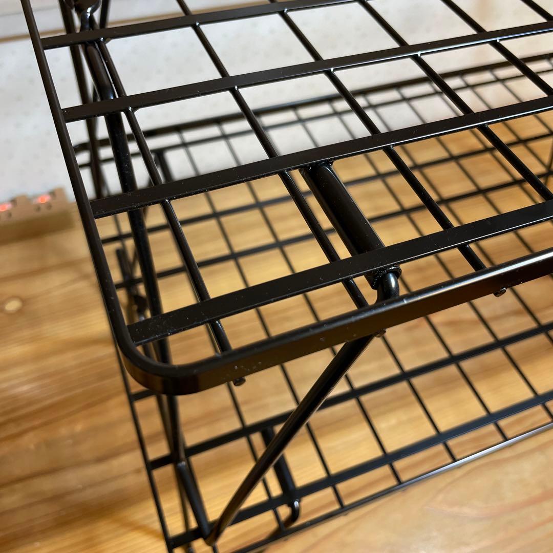 ユニフレーム フィールドラック 黒 2個セット