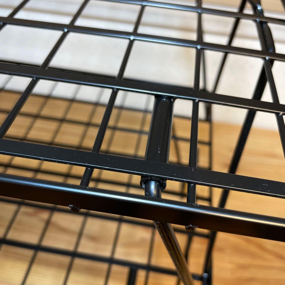 ユニフレーム フィールドラック 黒 2個セット