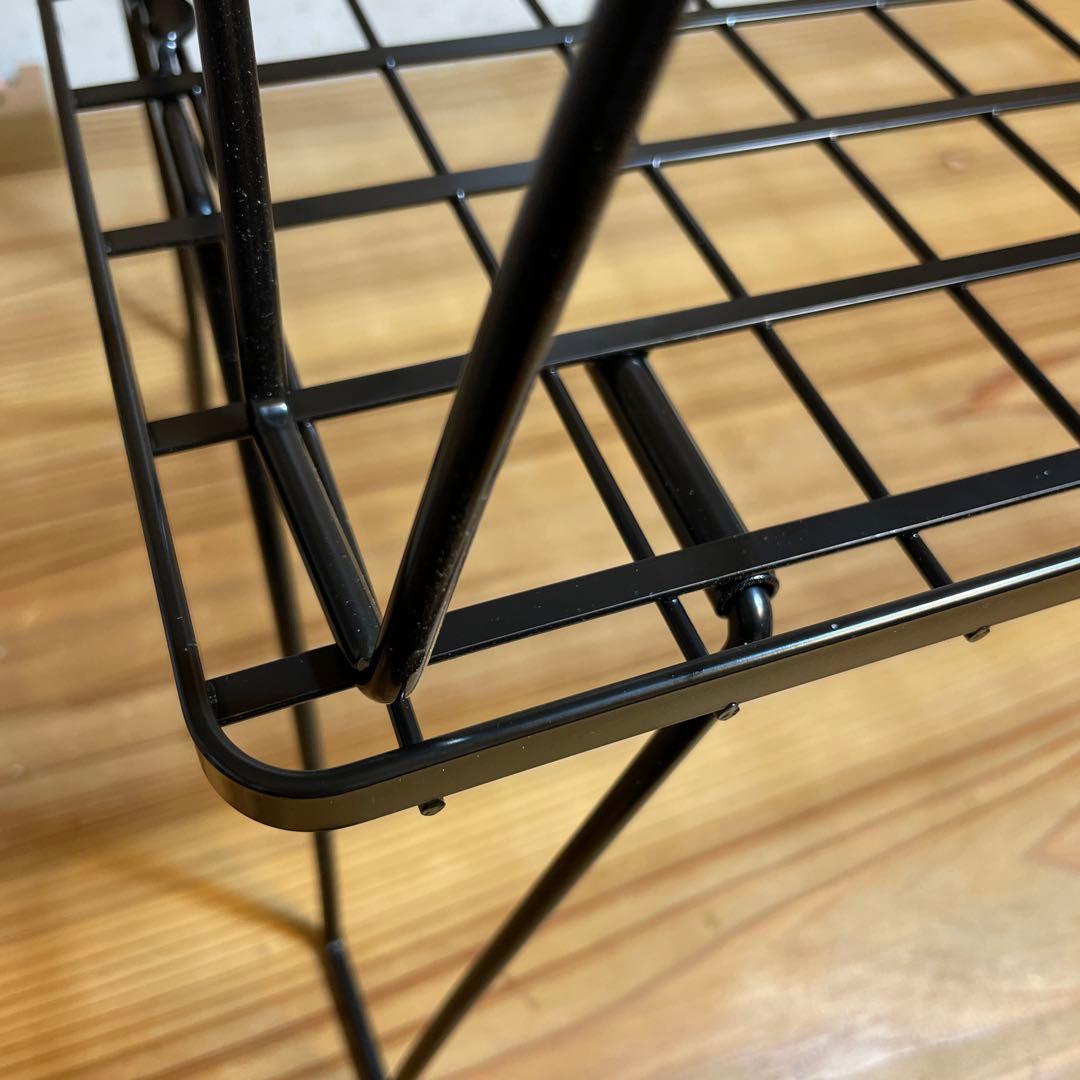 ユニフレーム フィールドラック 黒 2個セット