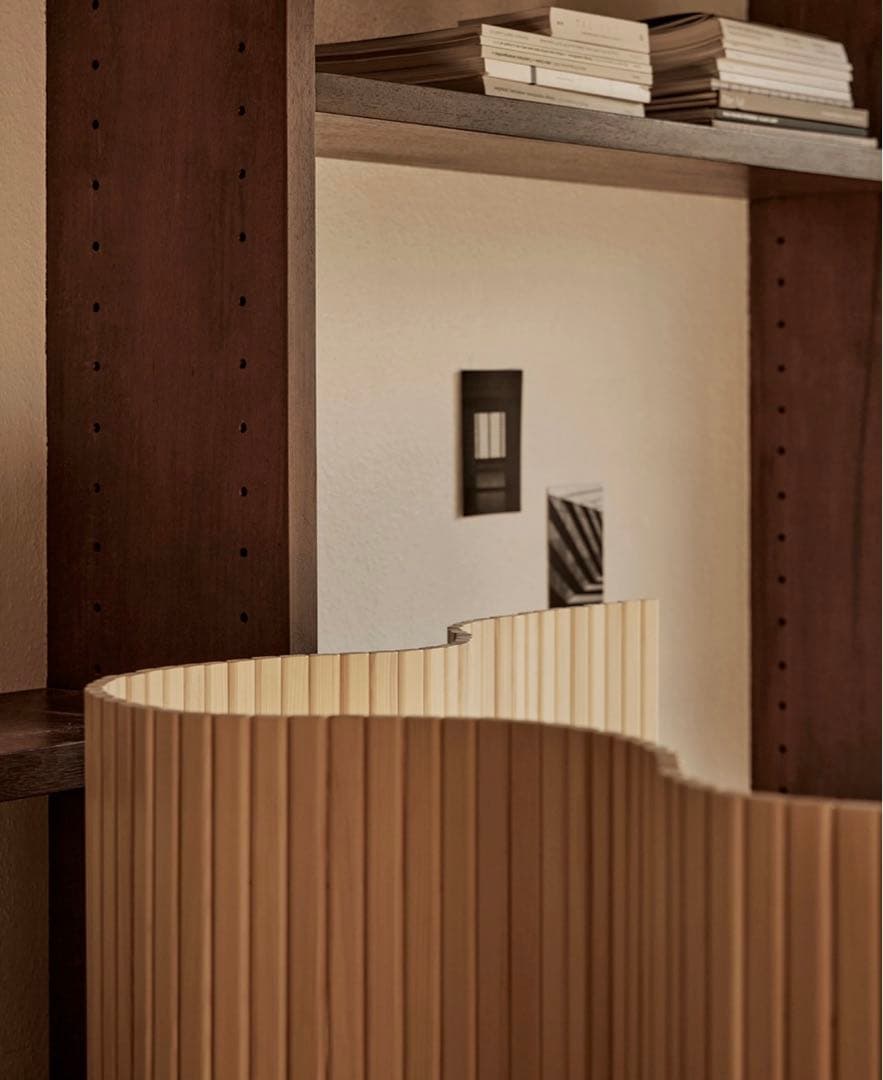 即配達‼️ 木製 波形パーテーション ウッド