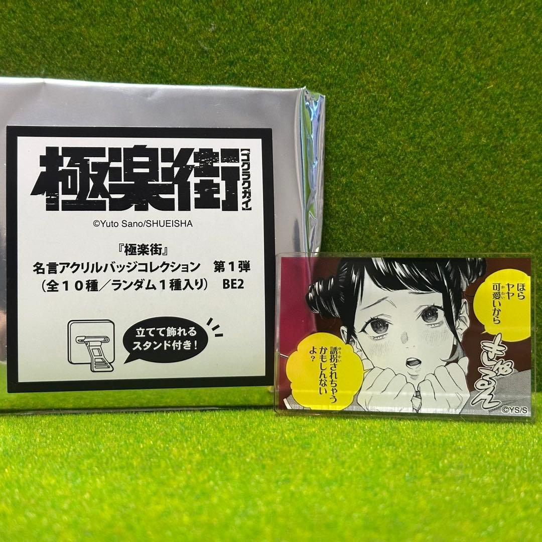 ⭐️即購入OK⭐️極楽街 名言アクリルバッジコレクション - メルカリ