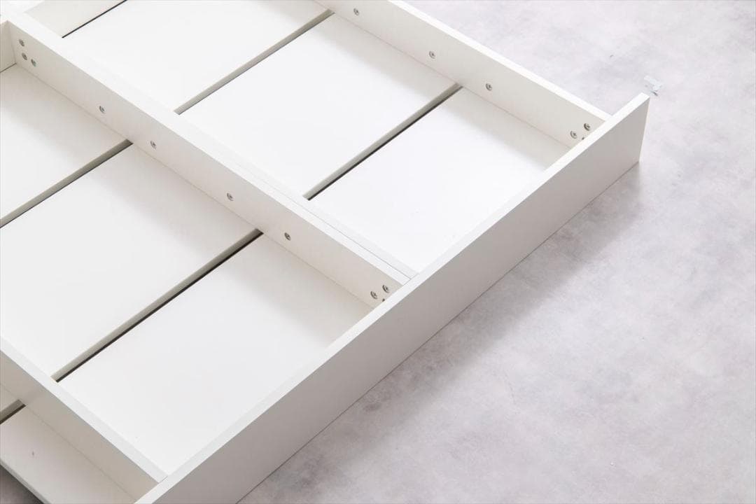 【送料無料】【セミダブル】すのこローベッド ヘッドボード ボンネルマットレス付き