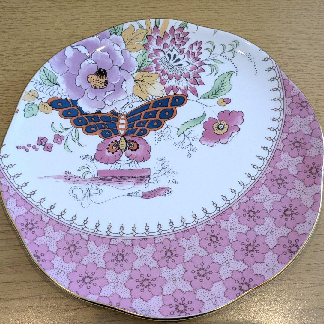 【未使用】　バタフライ ブルーム プレート 4枚セット