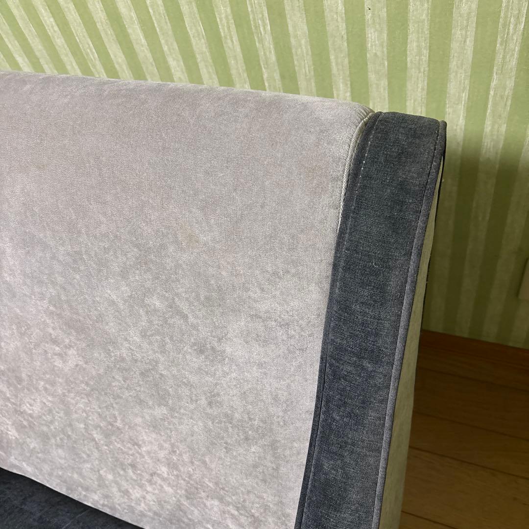 週末限定価格!!Francfrancフランフラン ピルティ 2人掛けソファグレー