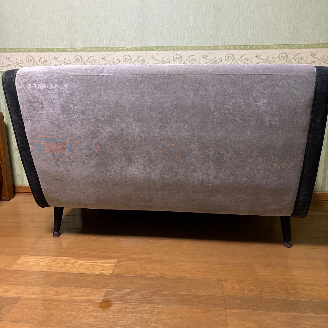 週末限定価格!!Francfrancフランフラン ピルティ 2人掛けソファグレー