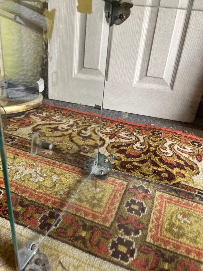 ガラス ショーケース アンティーク インテリア 昭和レトロ 当時物 什器