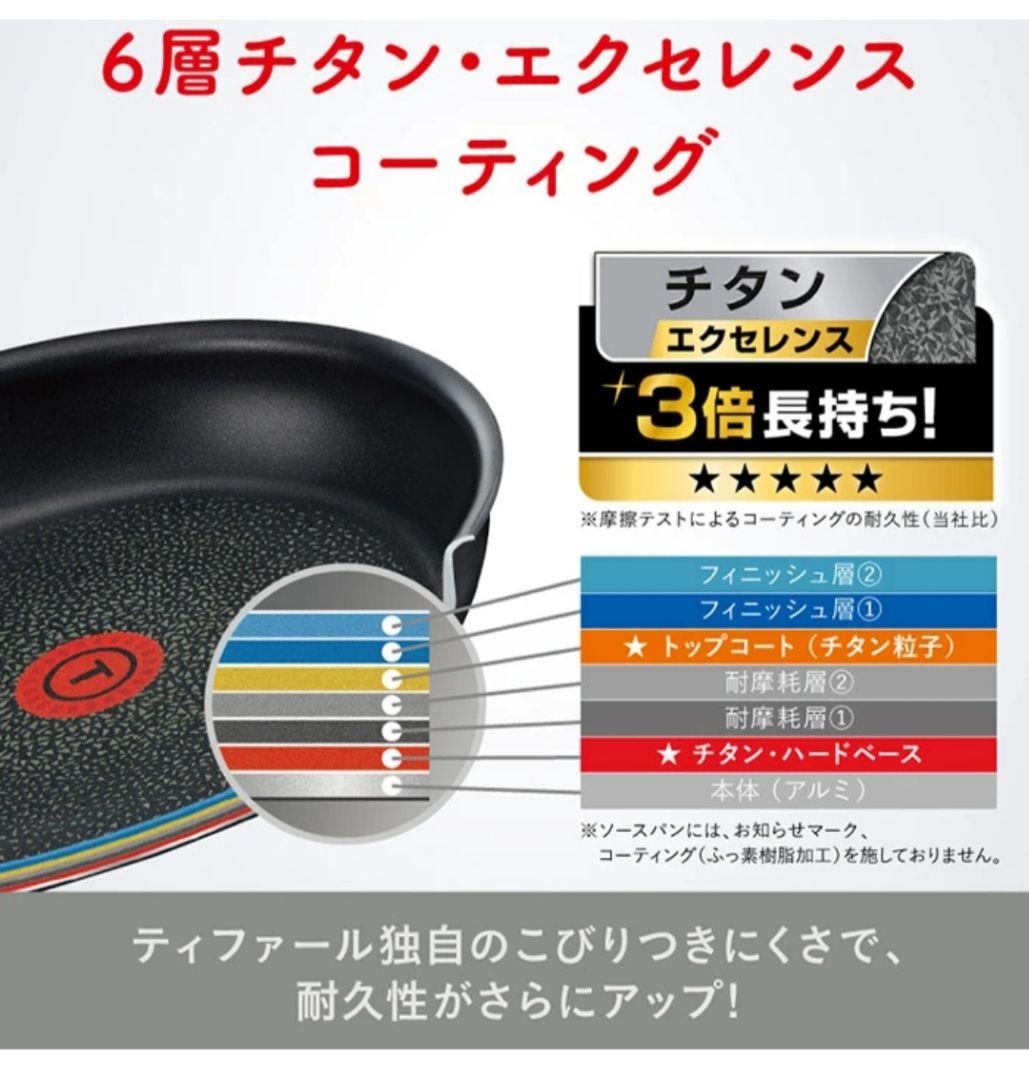 し*う様 T-fal ingenio 9点セット IH・ガス火対応 ティファール