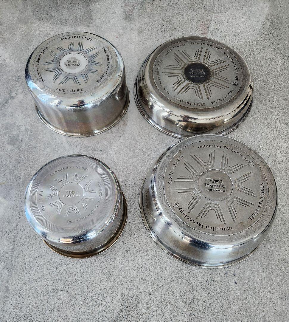 し*う様 T-fal ingenio 9点セット IH・ガス火対応 ティファール