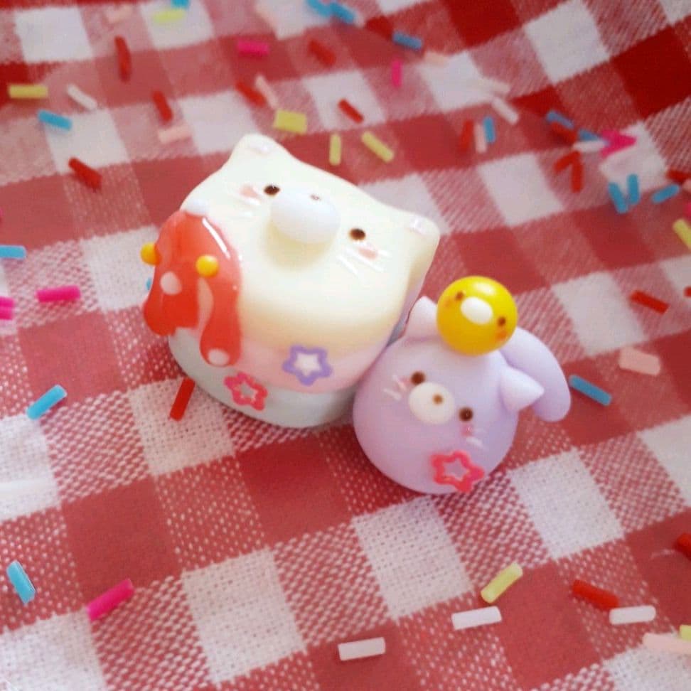 ゆめかわ猫パンケーキ♡