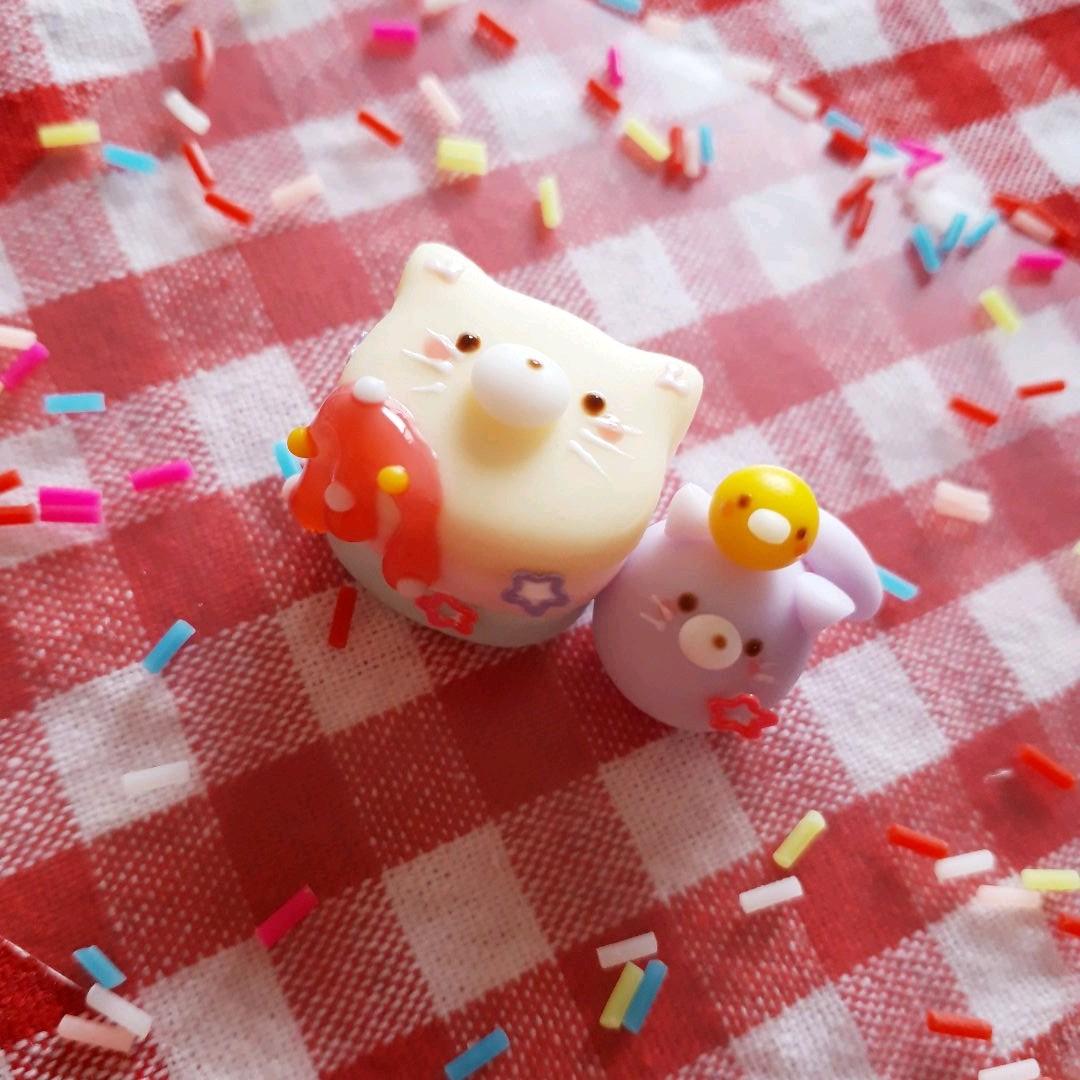 ゆめかわ猫パンケーキ♡