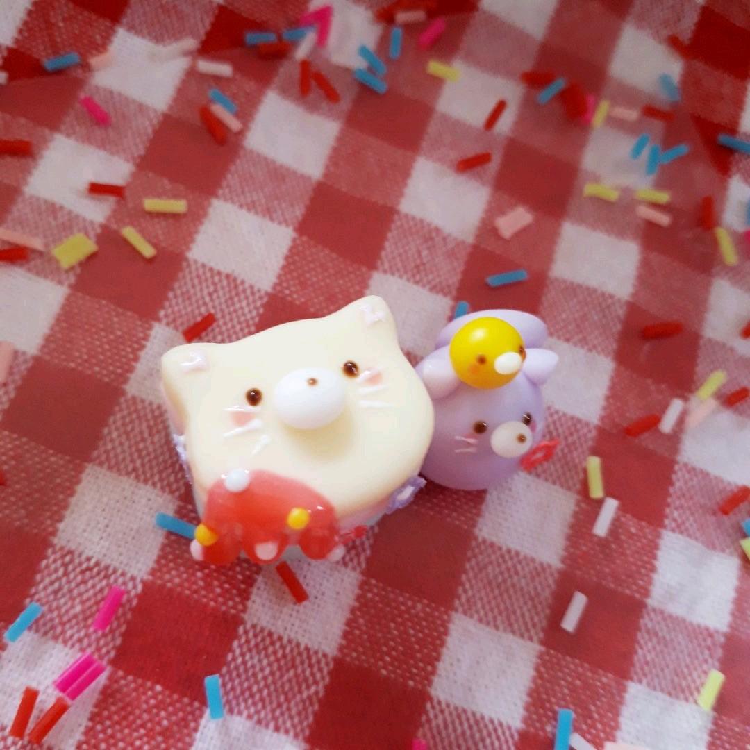 ゆめかわ猫パンケーキ♡