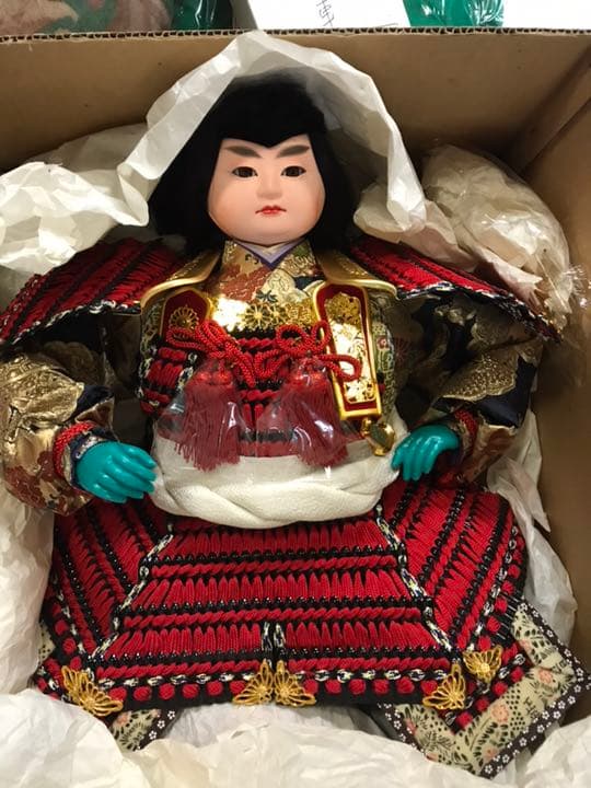 五月人形 当時50万以上してます 値段未定