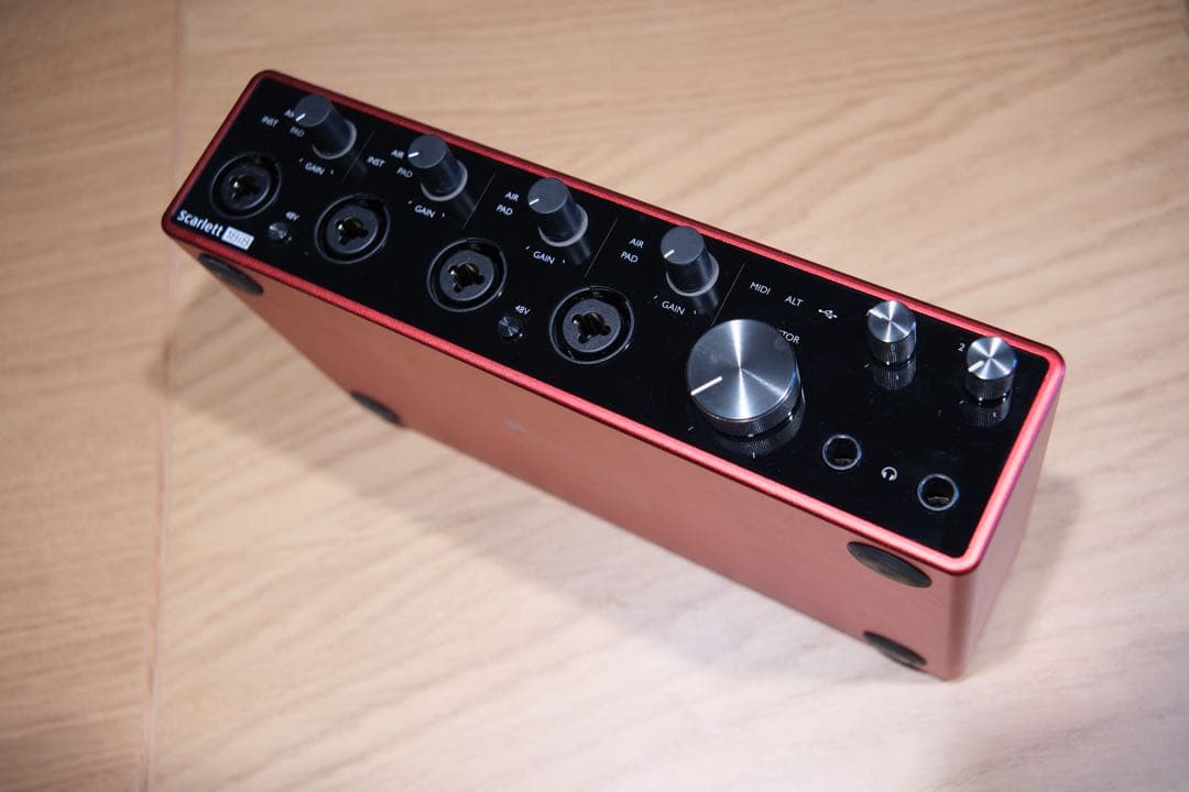 Scarlett 18i8 gen3 オーディオインターフェイス