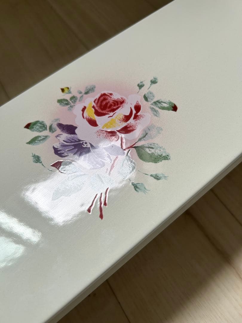 イマン ホーロー　コンロ奥ラック