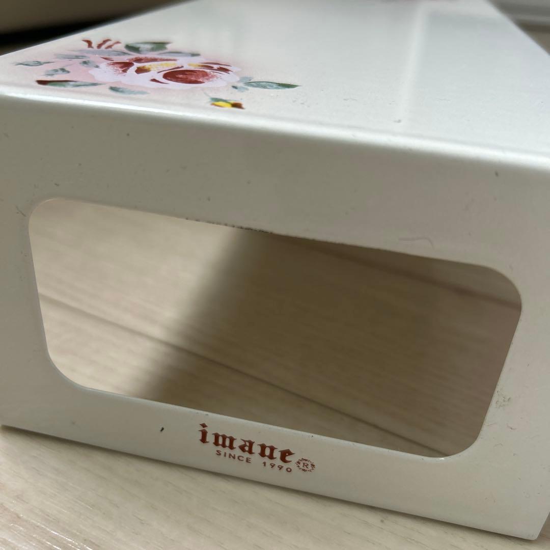 イマン ホーロー　コンロ奥ラック