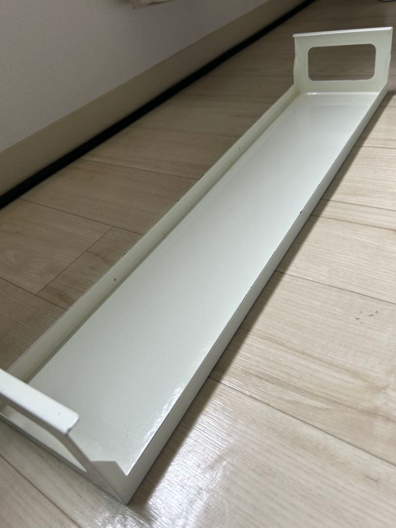 イマン ホーロー　コンロ奥ラック