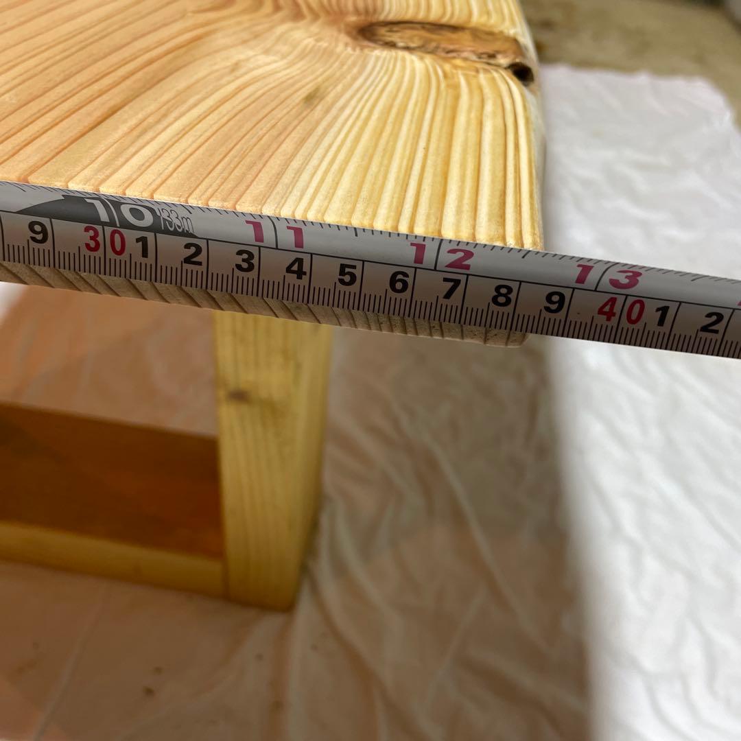 杉　一枚板　節有り