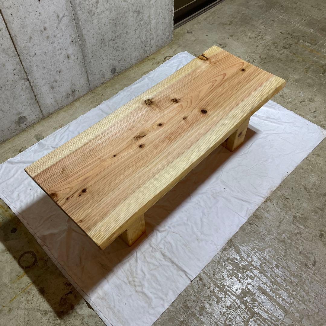 杉　一枚板　節有り