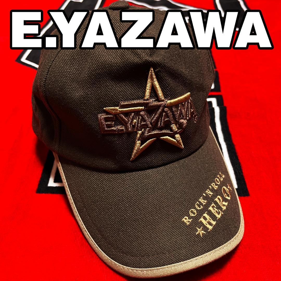 矢沢永吉】キャップ E.YAZAWAロゴ星 フリーサイズ - メルカリ