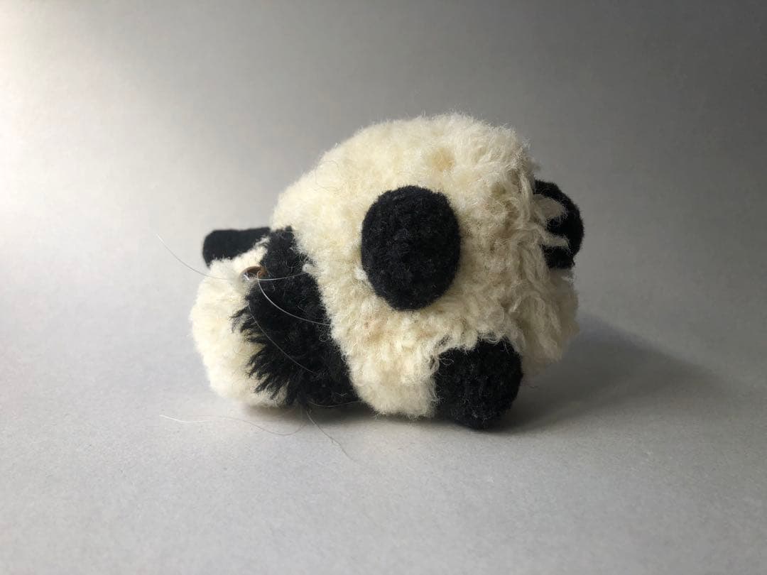 Steiff ポンポンウサギ白黒 大 - メルカリ