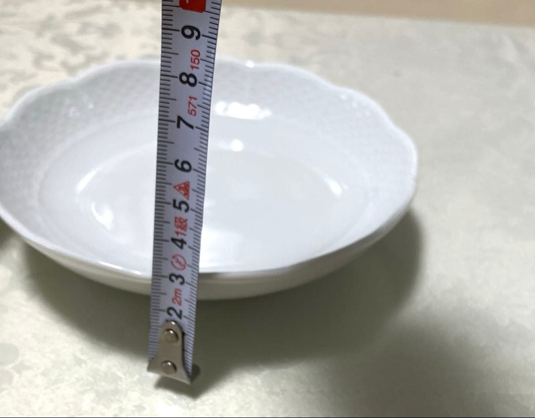 リチャードジノリ ベッキオホワイト ディッシュラウンドS 2枚セット