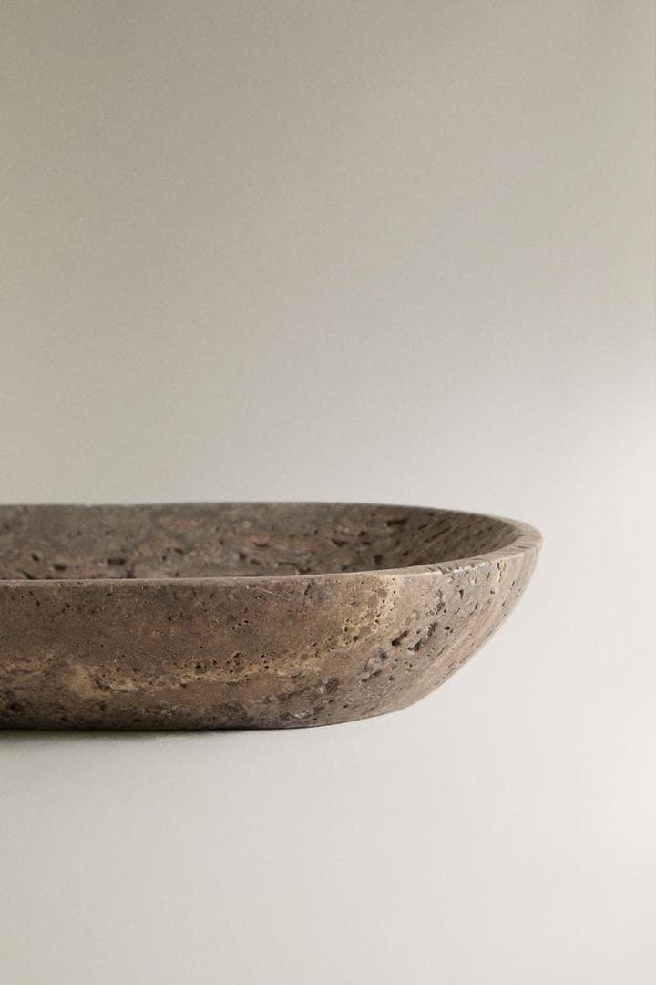 《最終お値下げ》ZARA  グレー マーブル バスボウル