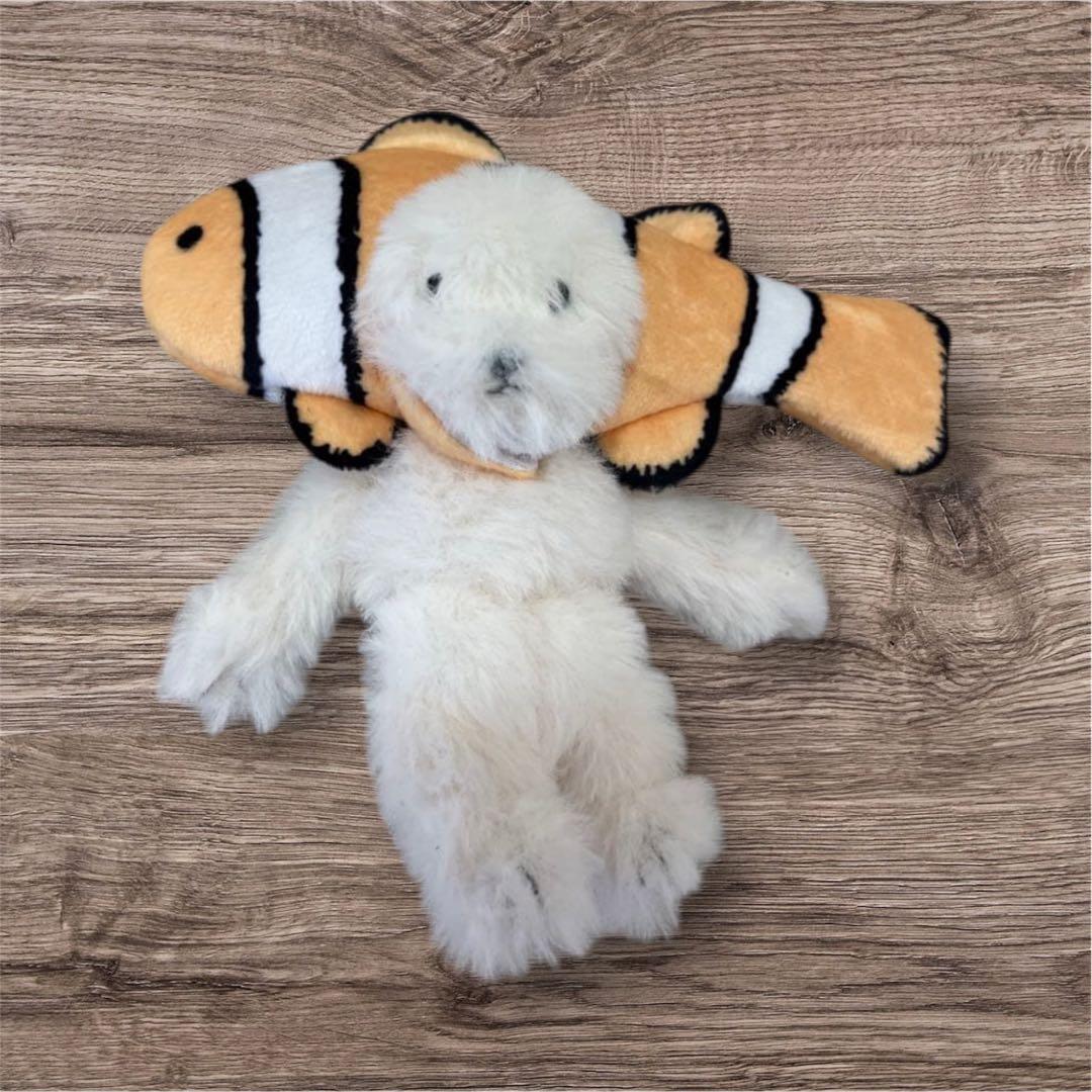 犬記録 ぬいぐるみ マスコット クマノミ ① - メルカリ