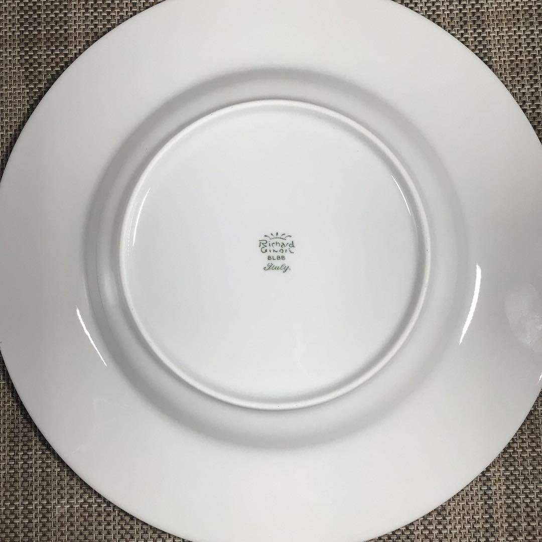 リチャードジノリ　大皿　6枚　リム広