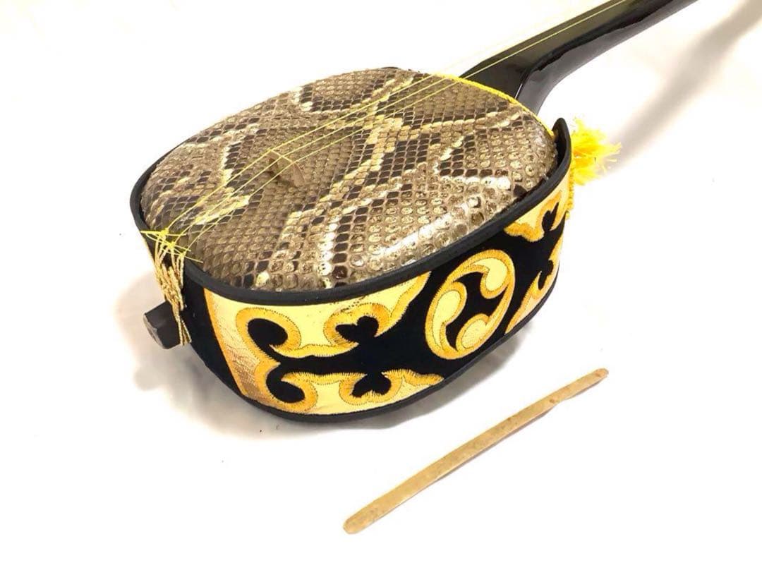 奄美三線本皮強化張り♪